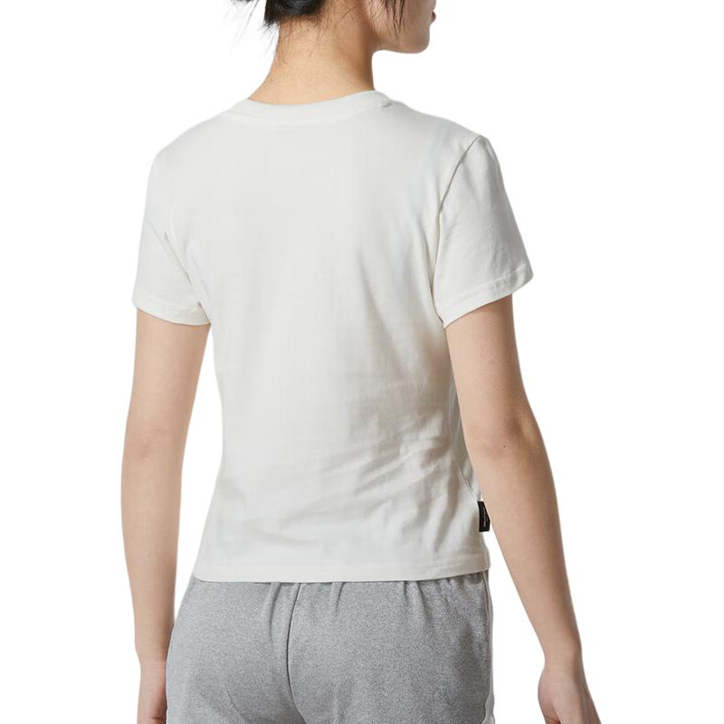 PUMA T Shirts Women's White Crew Neck Moderate Other 630356-65
