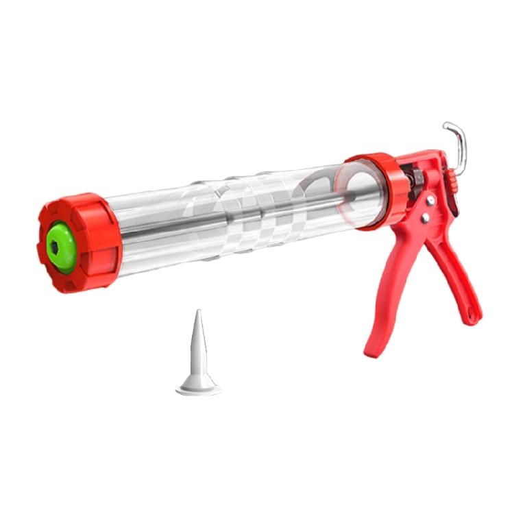 

Drip Frees Caulk Guns with Ergonomic Steel Handle,Manual Glass Glues Applicator Universal Pressing Glues Guns