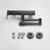 Telescopic Folding Kitchen Faucets Black Brass 360 Rotate Wall Mounted Bathroom Hidden Faucet Fold-able Crane Sink Mixer Tap