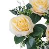 Candle Rings Wreaths Decorative 9inch Artificial Floral Flower Garland for Thanksgiving Door Farmhouse Centerpieces Christmas