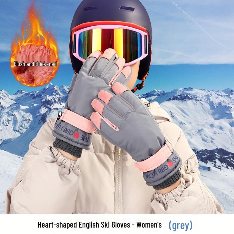 TINGBAI Unisex Winter Motorcycle Riding Gloves