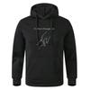 Men's Spring Autumn Casual Solid Color Oversize Black Sweatshirt Hoodie Pullover For Male And Women