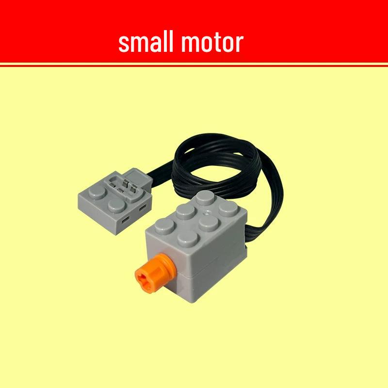 Set di Alimentazione Motore Lego M-Size Compatibile: Mattoncini Meccanici, Accessori Tecnologici, Telecomando, 5 Scatole Batteria