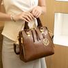 European and American Trendy Women's Bags, High-end Handbags, Retro Patchwork Bags, Single-shoulder Crossbody Tote Bags