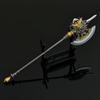 [Nekogamiyama] Romance of the Three Kingdoms General Hero Weapon Xu Huang Gongming Axe Total Length 22cm  Miniature Figure Collector Interior Goods
