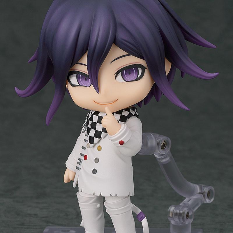 10cm Anime Danganronpa Kokichi Oma Nendoroid #2802 Version Q Figurine d'Action Articulée en PVC Ornement de Bureau Jouet de Collection Cadeau
