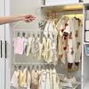 Large Capacity Modern Style Sock And Clothing Storage Rack Household Underwear Drying Rack with Plastic Hooks