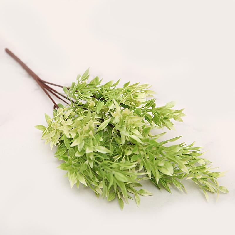 

Simulated Green Plants Chili Grass Home Decor Living Room Flower Arrangement Props Garden Decoration Background Wall Materials 1pc