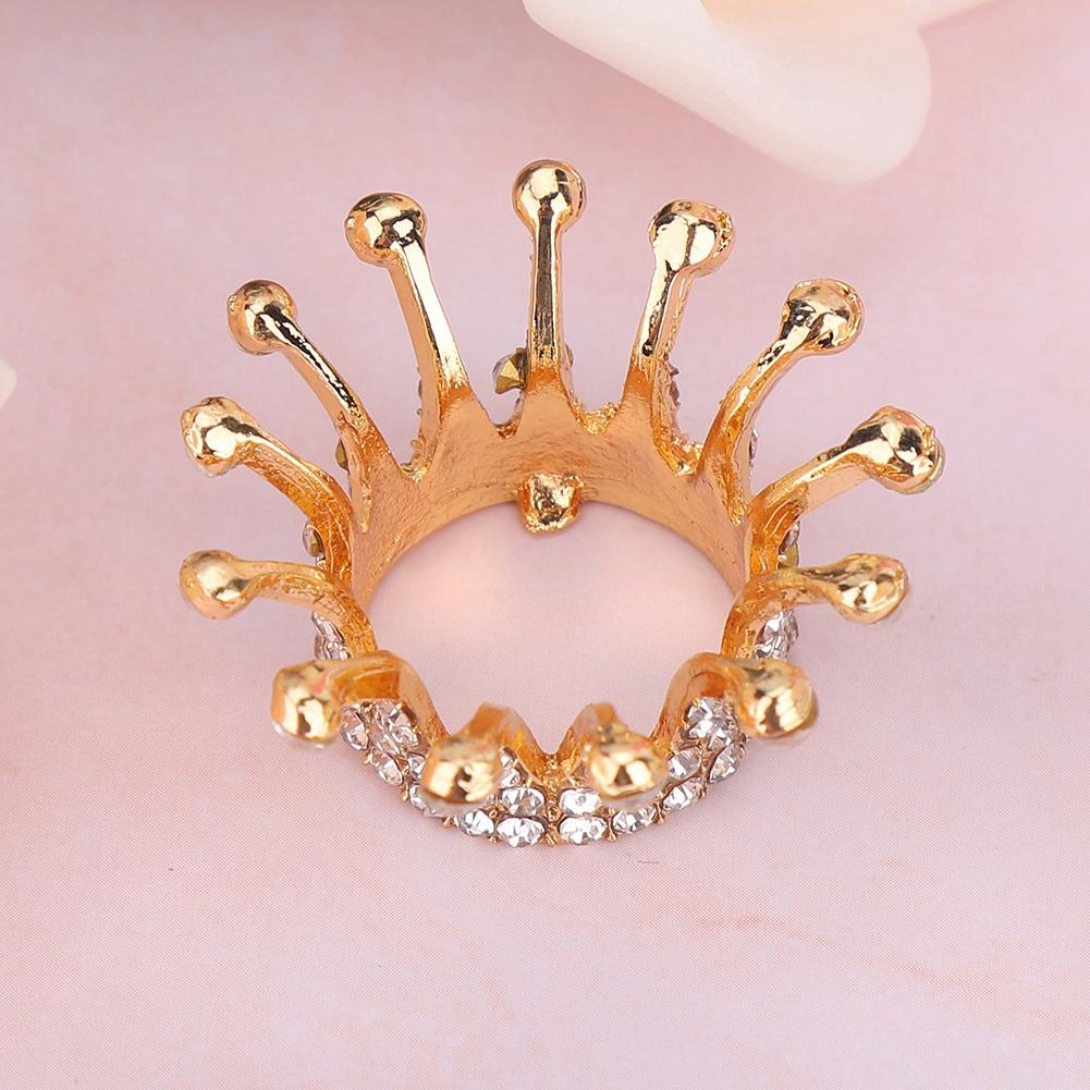 Crown Design Nail Art Brush Holder Set Pen Displayer Stand Tools Brush Holders 3#