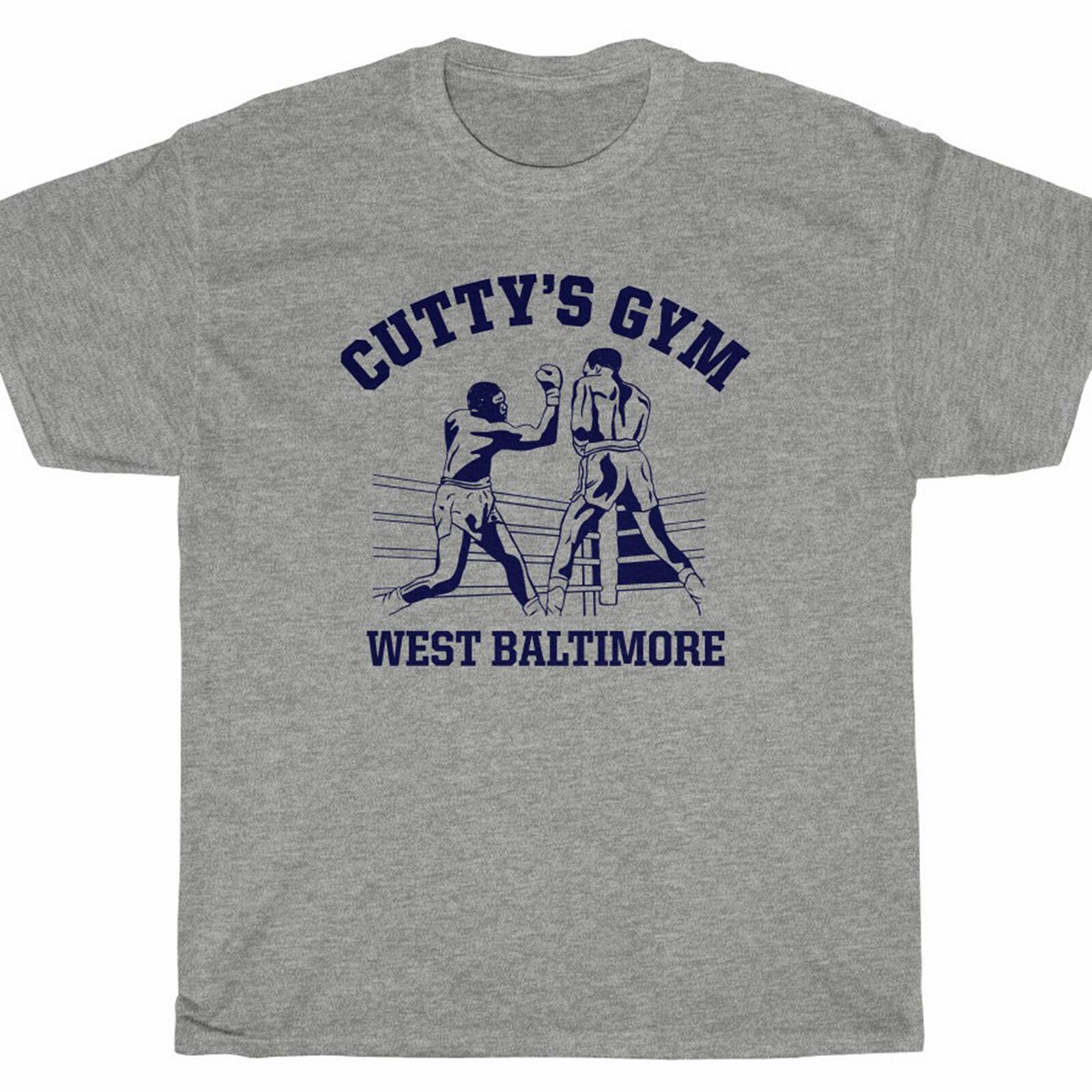 CUTTY S GYM T-Shirt - The Wire BOXING Baltimore Barksdale - Sizes SMALL - 5X Unisex T-Shirt XXXXL