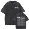 Tame Impala Rock Band Deadbeat Tour Album TShirt Unisex Vintage Loose Washed Tee Fashion HipHop Women And Men Tshirt