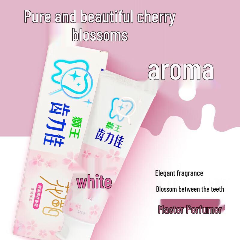 Lion King Dental Power Cherry Blossom Whitening Toothpaste