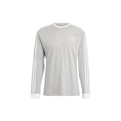 Adicolor Classics 3-Stripes Long Sleeve Tee Medium Grey Heather Men Streetwear IM9429