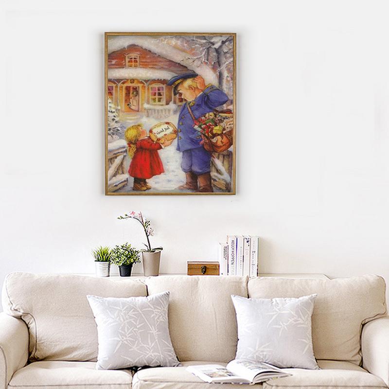 Diamond Painting 5d Winter Landscape DIY Full Square Diamond Embroidery Cross Stitch Tree Home Decor