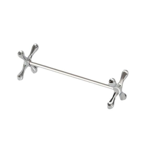 

Металлическая подставка для палочек для еды Подставка для столовых приборов Многоразовая подставка для палочек для еды Подставка для столовых приборов Предотвращает скатывание для ложек, вилок Использование за обеденным столом, на домашних вечеринках, сва