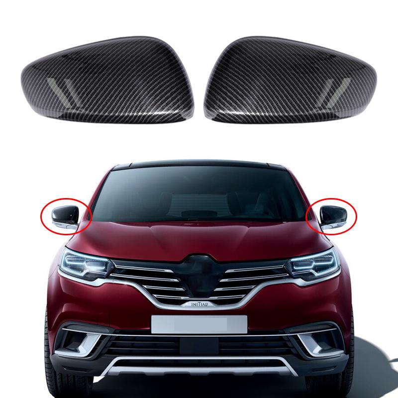 Renault Espace Rearview Mirror Cover 2014-2023 - Car Exterior Decorative Adhesive
