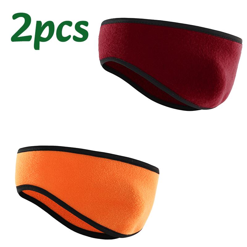 Winter Warme Fleece-Ohrenschützer Unisex Stirnband Weiches Winddichtes Stirnband Verdickte Damen Herren Sport Laufen Radfahren Kälteschutz Abdeckung