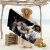 Cristiano Ronaldo Soccer Action Beach Towel High Absorbency & Quick-Dry Comfortable Lightweight