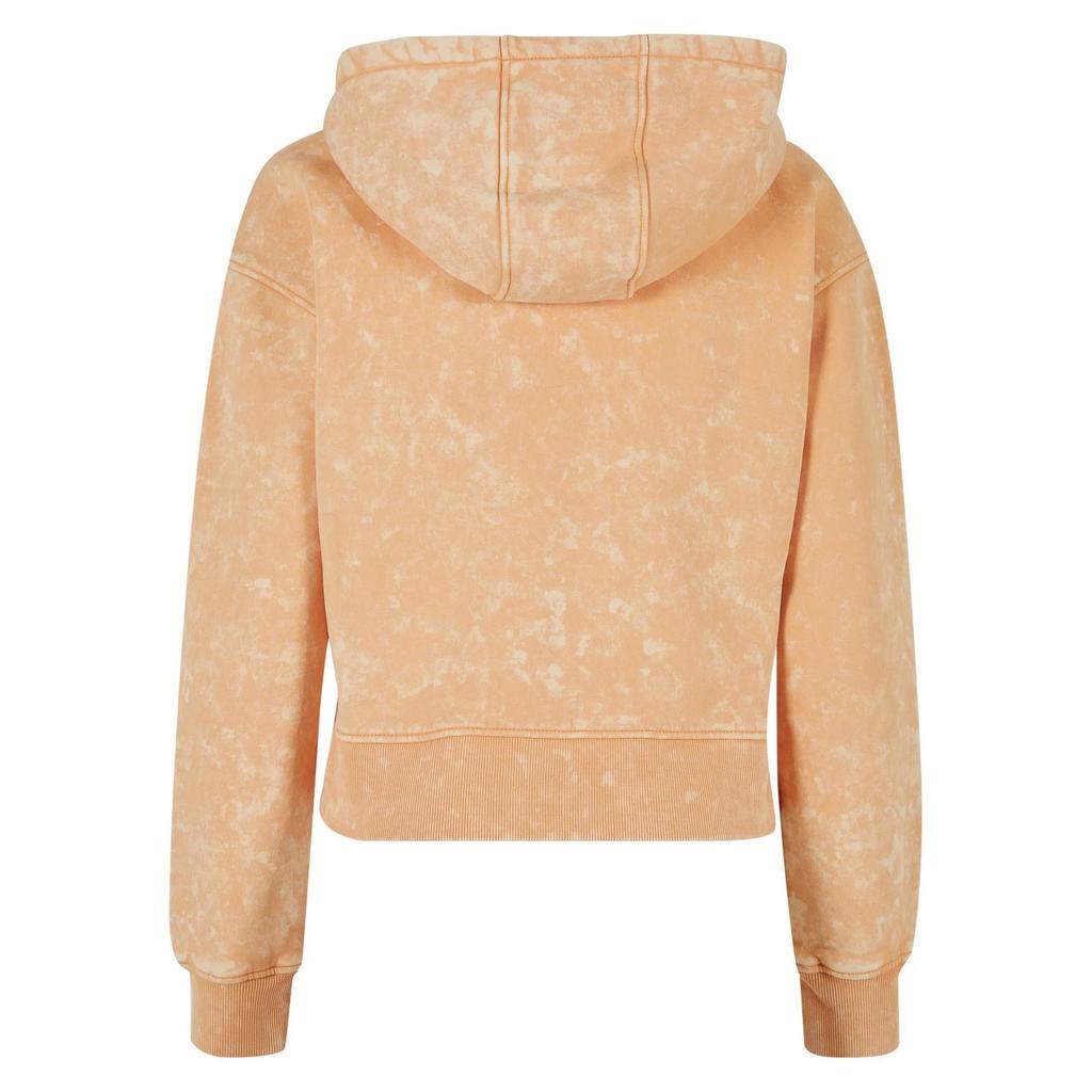 Urban Classics Womens/Ladies Washed Towelling Short Oversized Full Zip Hoodie
