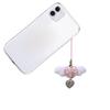 Stylish Angel Wing Phone Lanyard Punk Style Heart Pendant Backpack Decorations
