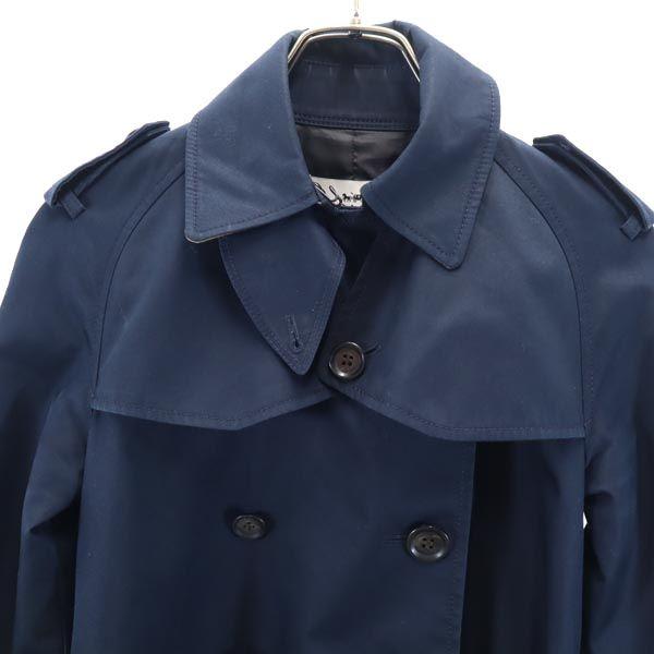 COACH trench coat XXS Navy Women Used
