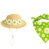 Goose Outfit Costume Fits 23 Inch Statue Polyester Creative Outdoor Decoration Hat and Scarf for