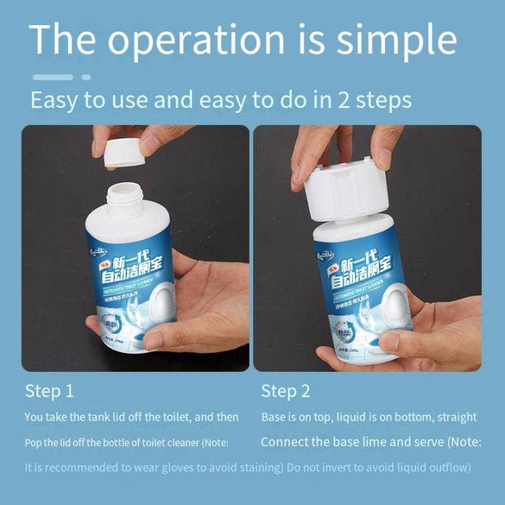 3pcs Toilet Cleaner Bathroom Cleaner Mold Removal Spray Toilet Bowl Cleaner  Liquid