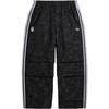 X BAPE Jacquard Hose Schwarz Unisex Unterteil KF4918