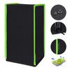 PlayVital Nylon Dust Cover for Xbox Series X Console Soft and Clean Lined Dust Waterproof Cover Sleeve for Xbox Series X Console or Green (Vertical