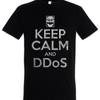 Keep Calm And Ddos T Shirt Mr Fun Computer Scientist Robot Fsociety Hacker