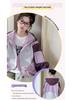Girls' Color Block Hooded Windbreaker - Spring/Autumn 2025 Casual Sports Jacket for Big Kids