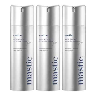 Mastina White Mastic All-in-One Lotion für Männer, 3 Einheiten, 150 ml
