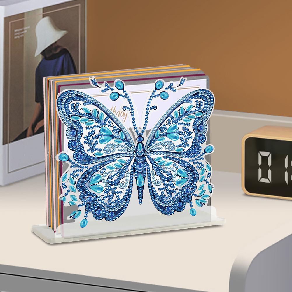 Acrylic Animals 5D DIY Diamond Art Paper Towel Storage Rack Decor Diamond Painting Desktop Napkin Rack Decoration for Beginner