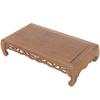 Wood Base Vintage Style Thick Solid Wood Handicraft Base for Vase Statue Display Flowerpot Incense Burner Crafts Display Stand