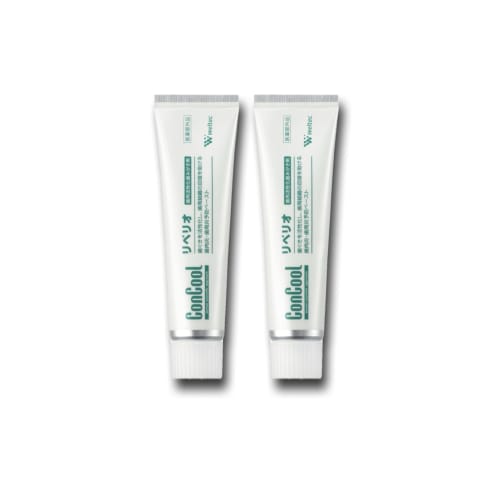 Concours Reperio 80g X 2 Bottles (Gum-Activating Toothpaste, Bad Breath Prevention, Oral Care) - 2 Bottles with Bonus: Original Tissues