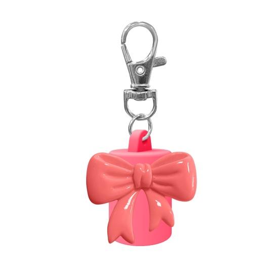 Брелок Колпачок для помады Быстрое переключение Совместимость Тюбик для помады Держатель для помады Тюбик для блеска для губ Брелок красный