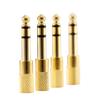 3.5mm Female To 1/4 6.35mm Male Adapter Port 6.35mm To 3.5mm Guitar Converter for Speaker Camcorder Recorders