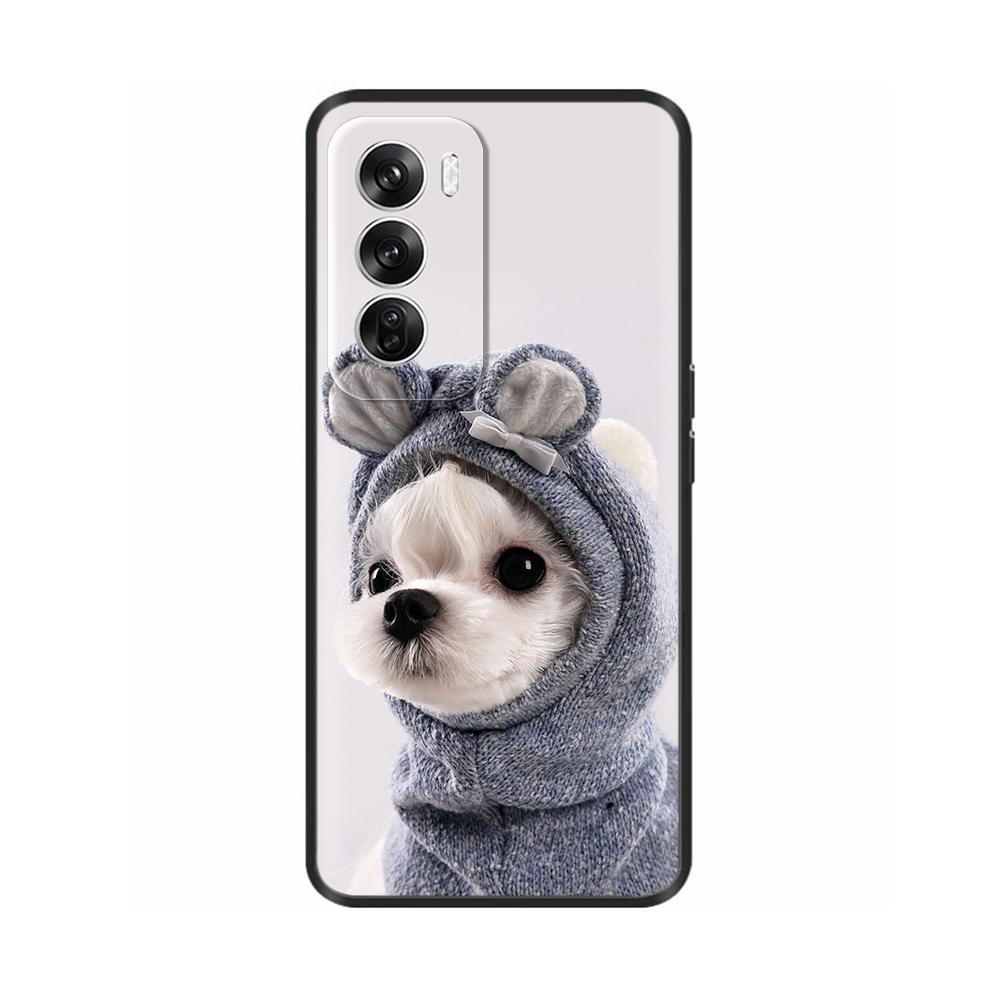 For OPPO Reno 12 5G Case Flower Painted Soft TPU Silicone Case Cover for Oppo Reno12 Pro Protective Shells On Reno 12Pro Capa