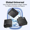 3.1A 6-Port USB Charger with EU/US/UK/KR Plugs for Mobile Devices