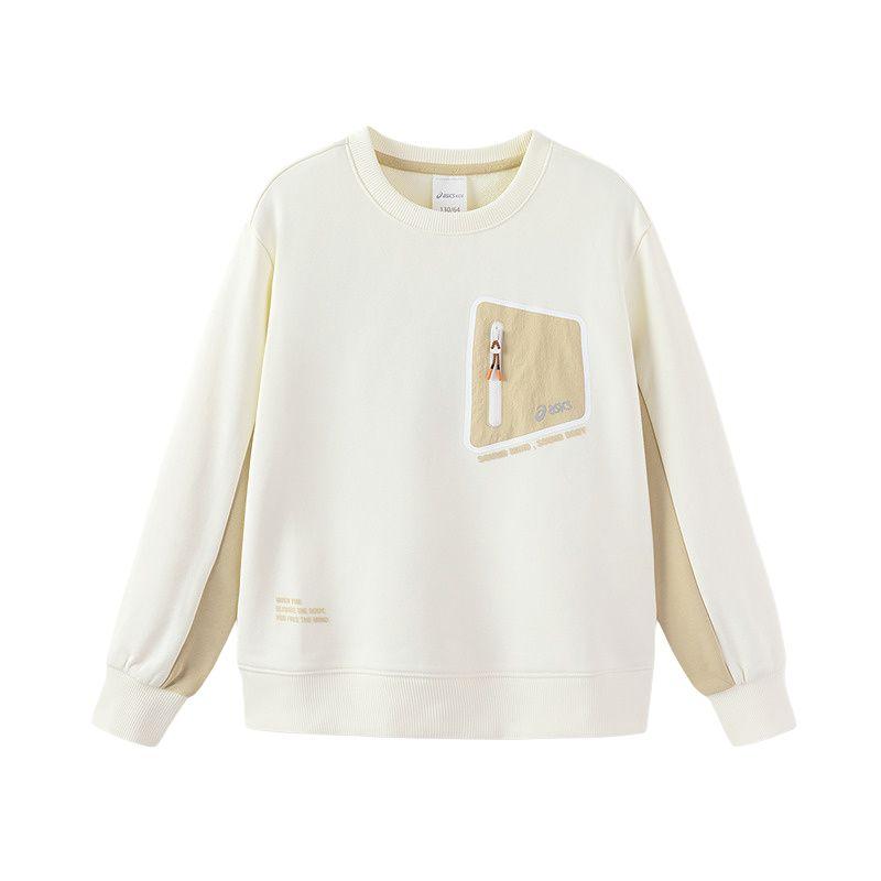 Asics Sweatshirt Urban Trendy Ecru Children Aged 3 7 Years Old 331251215016-8853 110