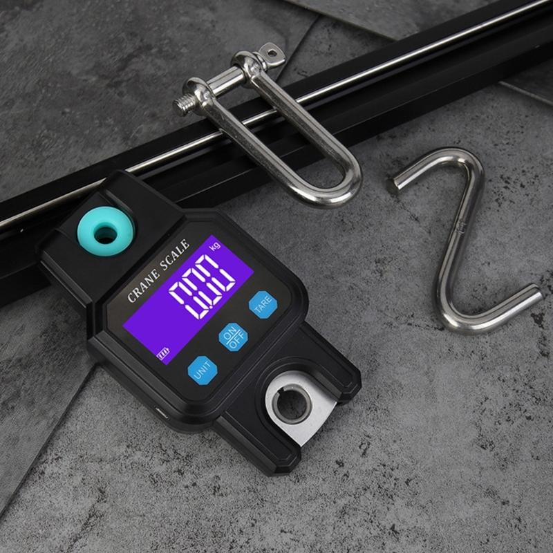Digital Hanging Scale 660 LBs 300KG,Heavy Duty Waterproof Fish Scale - Portable Crane Scale for Luggage Weight