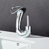 Gold Creative Wash Basin Faucet Hot and Cold Bathroom Sink Taps Single Hole Toilet Bathroom Faucets Brass Deck Mounted Water Tap