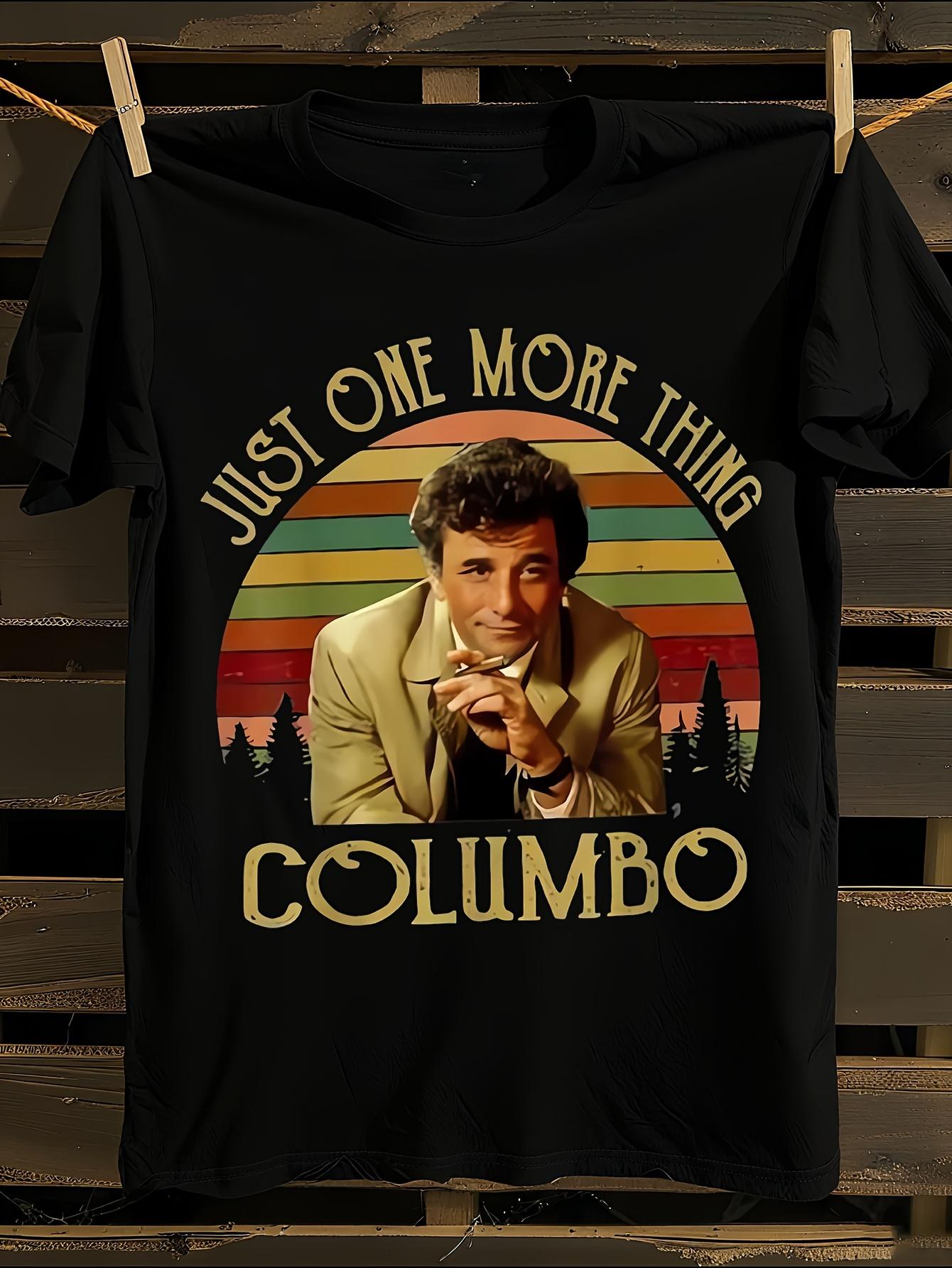 Vintage Tshirt Vintage Columbo TV Show Graphic Tshirt S