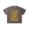 260 GSM Double Yarn 32 Count 100% Cotton Saint Seiya V21 Gemini Print Unisex Heavy Cotton T Shirt