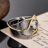 Geometric Irregular Design Finger Ring for Women Two Tone Design Vintage Punk Female Rings Daily Wear Modern Jewelry New