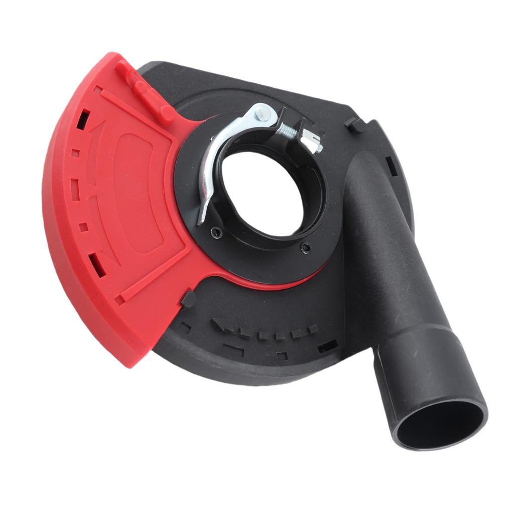 5 In Power Grinding Dust Shroud Iron PA66 Red Black Wearproof Surface Grinding Shroud for 125 150 Angle Grinders