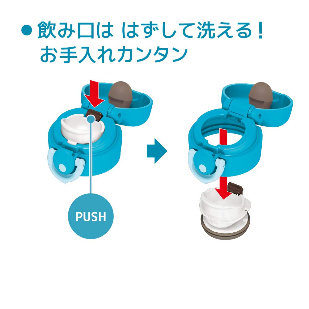 Thermos Vacuum Insulated Portable Mug, 500ml, Matte Blue, JNR-501LTD MTBL