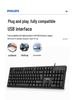 SPK6234 USB Wired Keyboard for Home and Office