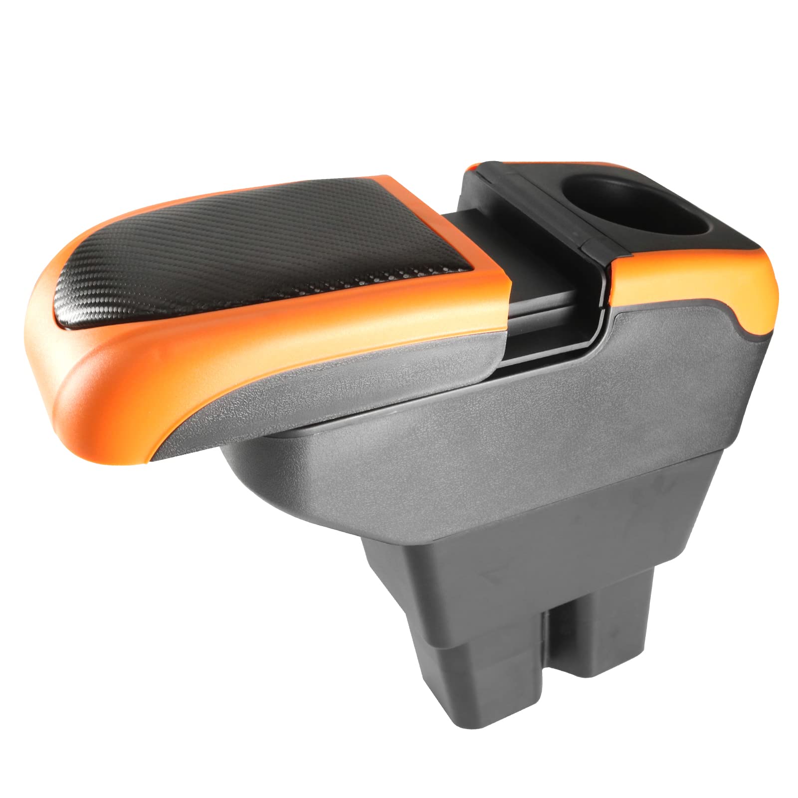 

ruiya Улучшенный новый подлокотник-консоль для автомобиля Suzuki Jimny с регулируемым скольжением, включает подстаканник, снижает усталость при вождении, включает USB-порт для удобства