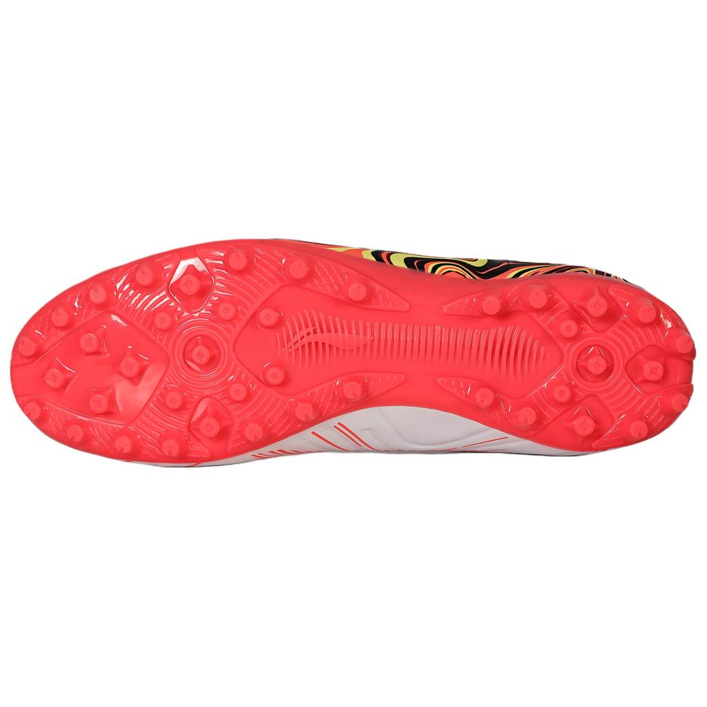 Li-Ning Comfortable Breathable Simple Non-Slip Wear-Resistant MG (Rubber Short Stud) Football Shoes Unisex Football Shoes YSFV005-5